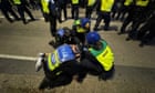 Police officers injured in Plymouth and disorder in Belfast as violence spreads