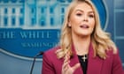 Karoline Leavitt’s White House press conference marks return to Trump-era media relations