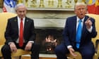 Trump declares US will ‘take over’ Gaza Strip, sparking widespread criticism – live