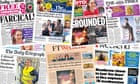‘Colossal failure’: what the papers say about the Heathrow airport shutdown