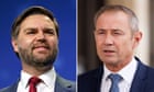 Western Australia premier calls US vice-president JD Vance a ‘knob’