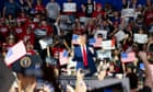 Trump warns ‘nothing will stop me’ at rally to celebrate 100 days in office