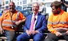 Nigel Farage is a political fraud ‘cosplaying’ as working-class champion, TUC chief says