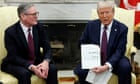 Trump ‘makes trade deal with UK second-order priority’ in blow to ministers