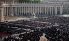 Pope Francis funeral: world leaders to join thousands of mourners for ceremony – latest updates