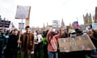 ‘One hell of a turnout’: trans activists rally in London against gender ruling