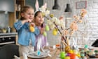 ‘Christmas without the stress’: British shoppers embrace Eastermas