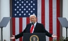 Trump goes full gameshow host to push his tariff plan – and nobody’s a winner
