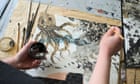 ‘It’s almost like Vaseline’: artists including Antony Gormley swap paint for seaweed ink in art challenge