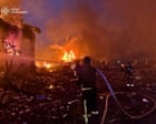 Deadly missile and drone strikes batter Kyiv for second night