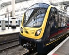 ‘New dawn’: first train service renationalised under Starmer begins