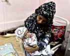 There is suffering everywhere you look, says mother of emaciated baby girl trapped in Gaza