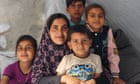 ‘We want the fear to end’: a Palestinian widow relives the trauma of loss and struggle for survival