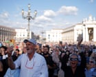 Ecstatic crowds flood St Peter’s Square to hail election of new pope