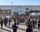 Four people killed after starving Palestinians burst into UN food warehouse in Gaza