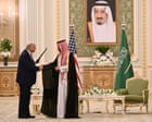 US and Saudi Arabia sign $142bn arms deal as Trump to meet Syrian leader