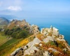 ‘Five-star Exmoor views for £15 a night’: a bothy-to-bothy walk along the North Devon coast