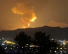 Israel-Iran conflict live: major explosion reported in Tehran as Trump calls for ‘unconditional surrender’