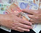Britons ‘hoarding cash amid economic uncertainty and fear of outages’