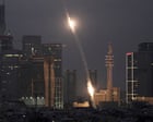 Israel and Iran exchange missile strikes with explosions heard in Tel Aviv, Jerusalem and Tehran – live