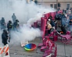 Los Angeles protests live: LAPD calls for protesters to disperse as Trump says ‘bring in the troops’