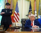 Trump v Musk: the two worst people in the world are finally having a big, beautiful breakup | Arwa Mahdawi