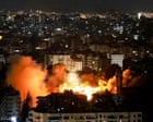 Israel hits south Beirut after targeting ‘underground Hezbollah drone sites’