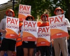 Resident doctors begin five days of strikes in England over pay – UK politics live