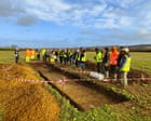 Detectorist’s Roman swords find unearths iron age settlement in Gloucestershire