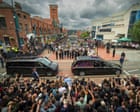 Fans line streets of Birmingham to say farewell to Ozzy Osbourne