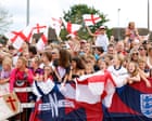 Lionesses greeted by jubilant England fans on return home after Euro 2025 victory
