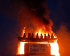 An effigy of refugees, burned by a crowd: this is where Europe’s brutal fantasy of border control has led us | Maurice Stierl