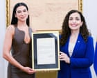 Dua Lipa ‘feeling grateful’ after Kosovan president grants her citizenship