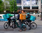 Food delivery riders banned from luxury flats in London