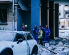 ‘Massive’ Russian missile and drone attack on Kyiv kills at least eight people