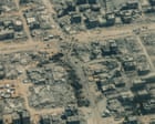 A wasteland of rubble, dust and graves: how Gaza looks from the sky