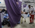‘Most people are just toughing it out’: shortage of drugs leaves Gaza’s wounded without pain relief