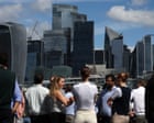 UK economy grew faster than thought in first six months of Labour government – business live
