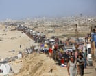 Israel says it has opened ‘temporary’ route for residents to flee Gaza City after launching ground offensive – Middle East crisis live