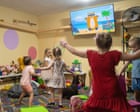 ‘Children thrive down here’: the secret play centre hidden under Ukraine’s most dangerous city