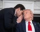 Marco Rubio interrupts Trump with handwritten note on Gaza deal
