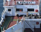French military detain two after boarding Russia-linked oil tanker suspected of launching drones
