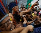 Tussles break out between protesters and security at Cop30 in Brazil