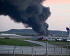 At least seven dead and 11 injured after UPS plane crashes near a Kentucky airport