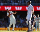 Australia v England: Ashes second Test, day one – live
