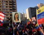 Opposition leader Machado says she hasn’t spoken to Trump since attack as she vows to return to Venezuela – live