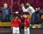 No cups, no Europe, 40 matches: is this Manchester United’s post-Ferguson nadir?