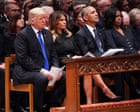 Trump refuses to apologize for video with racist imagery of Obamas posted on his social media