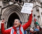Arrested retirees ‘vindicated’ by ruling against Palestine Action proscription