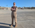 A beer at sunrise then back on duty – the British pilot who made RAF history shooting down Iranian drones